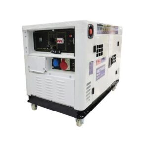 موتور برق سه فاز تک فاز دو سیلندر گازوئیلی 17 کیلو وات سوپر سایلنت کینگ من مدل KM17500S3